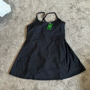 Halara black active dress